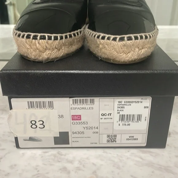 Authentic Chanel espadrilles black - Picture 4 of 5